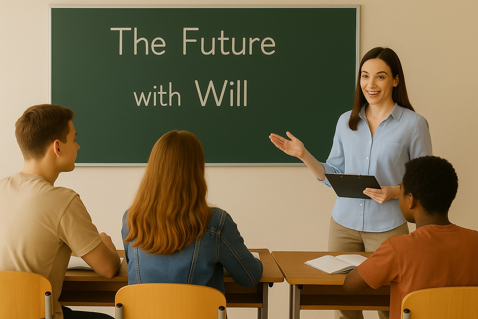 English Future Tense with Will: Easy Grammar for ESL Students