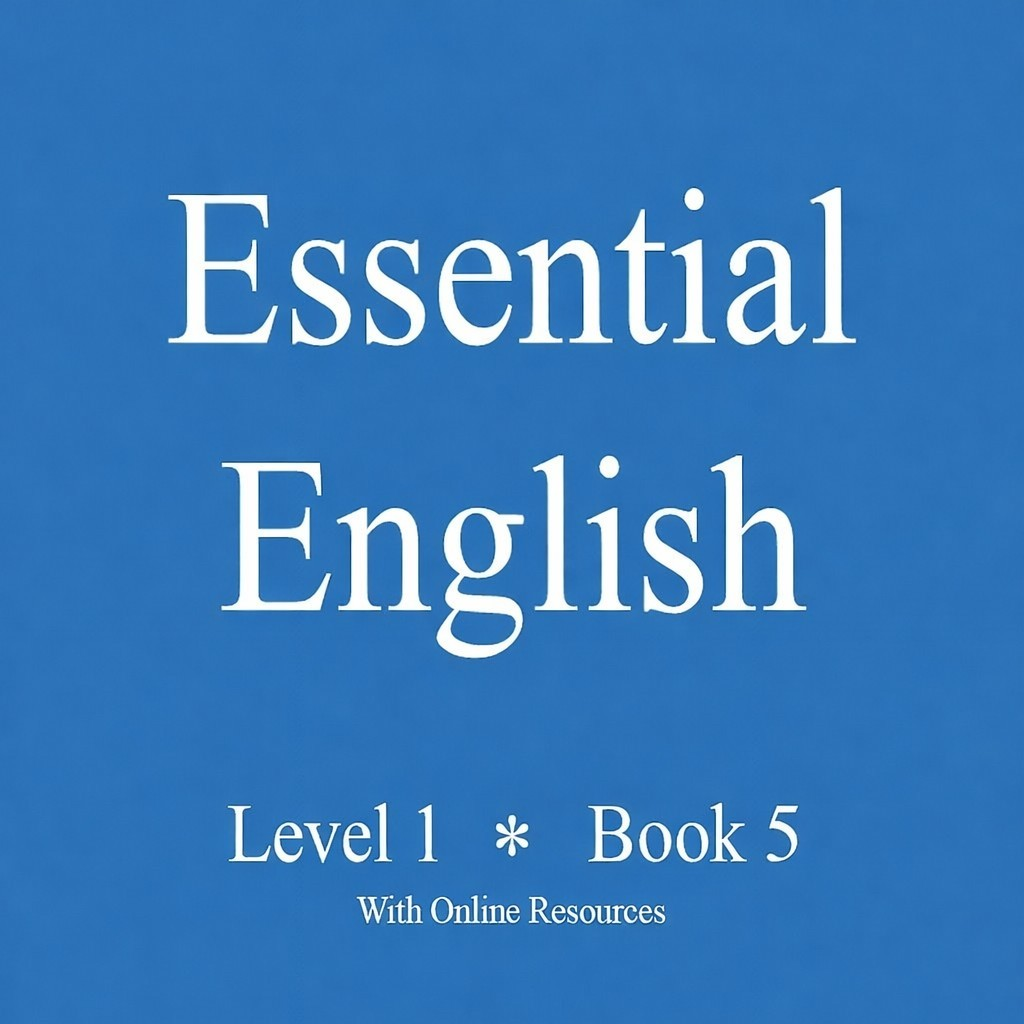 Essential English: Level 1 * Book 5 Is Now Available on Amazon