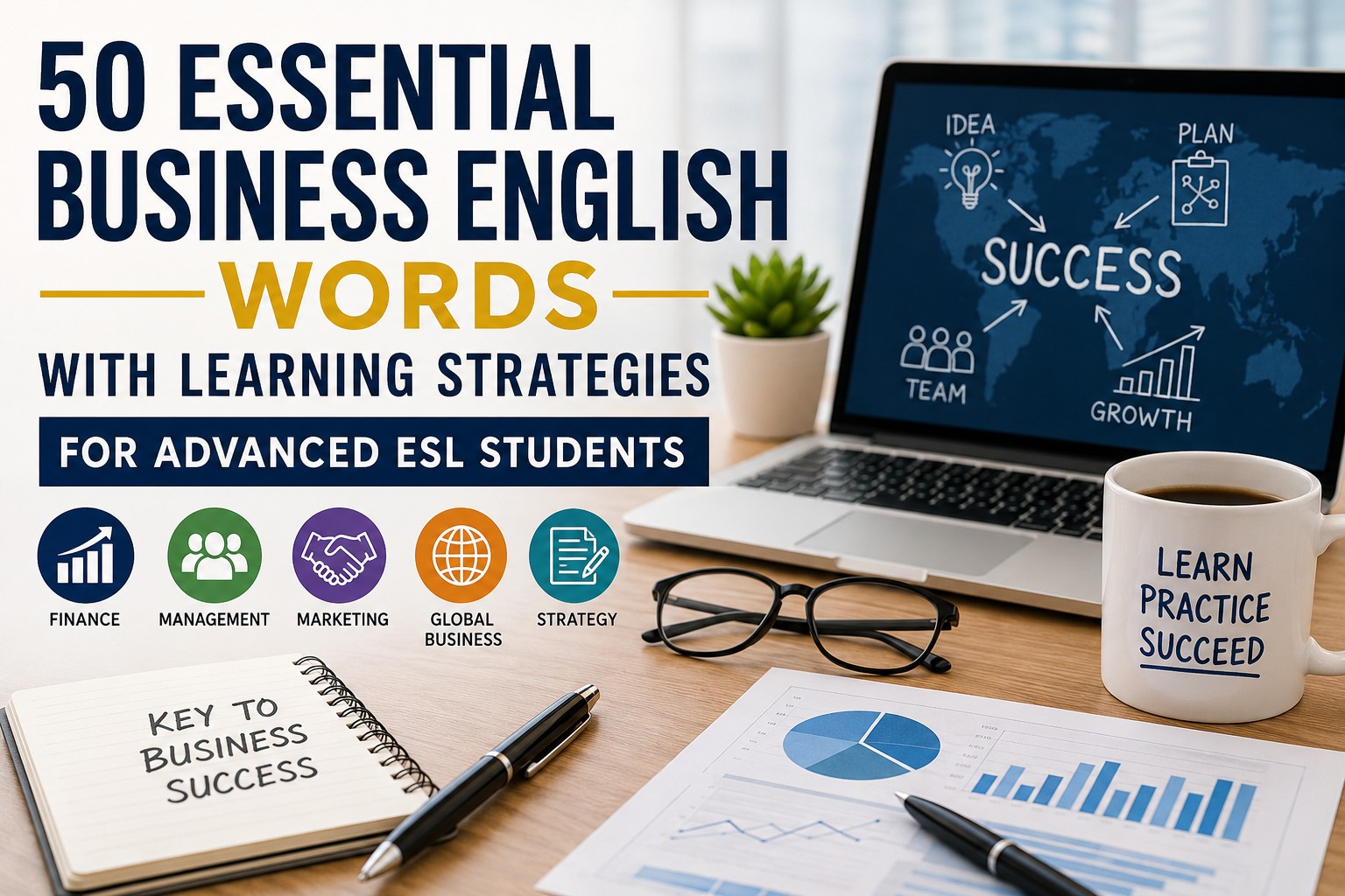 50 Essential Business English Vocabulary